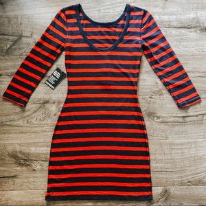 Express Striped 2-Way Dress